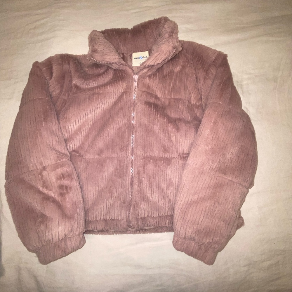 Mauve Pink Super Soft Puffer Jacket